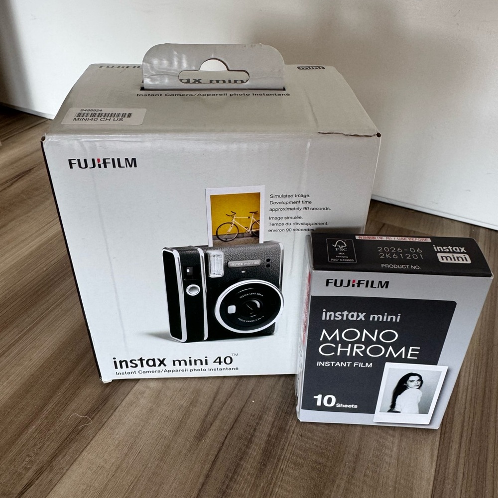 Instax 40 Polaroid camera with frames move out sale | make a deal!